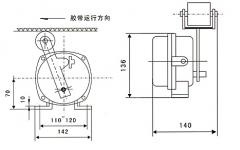 速度開關(guān)，測速傳感器XSAV11801（低速型）高低速速度開關(guān)
