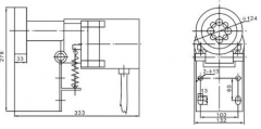 SJK-1、SJK-11皮帶打滑開關(guān)皮帶測速傳感器DH-J打滑開關(guān)